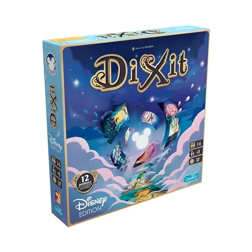 [Prime] [Cc Amazon] Galpagos, Dixit: Disney Edition, Jogo Detabuleirocompetitivo, 3 A 6 Jogadores